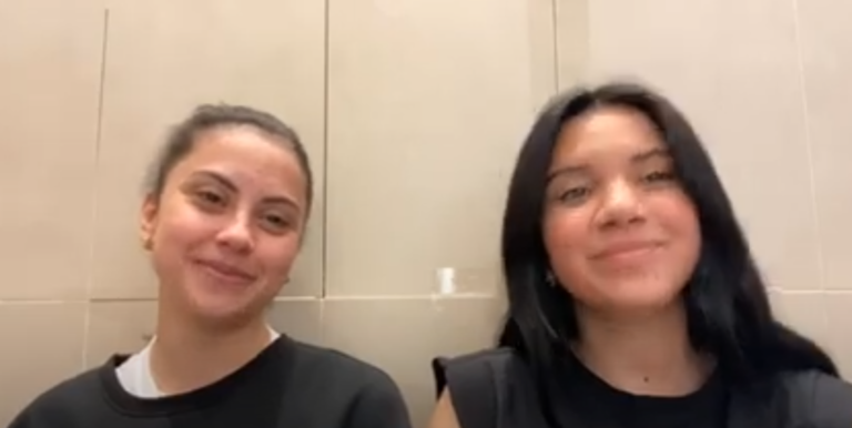 Annia Espinales i Lucia Durán